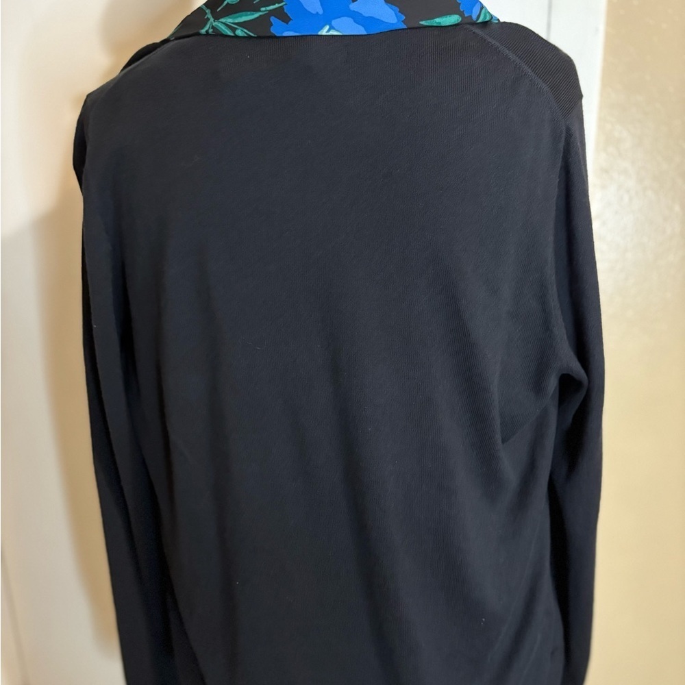 NWT J Crew Blouse with Floral Scarf XL - Picture 5 of 9